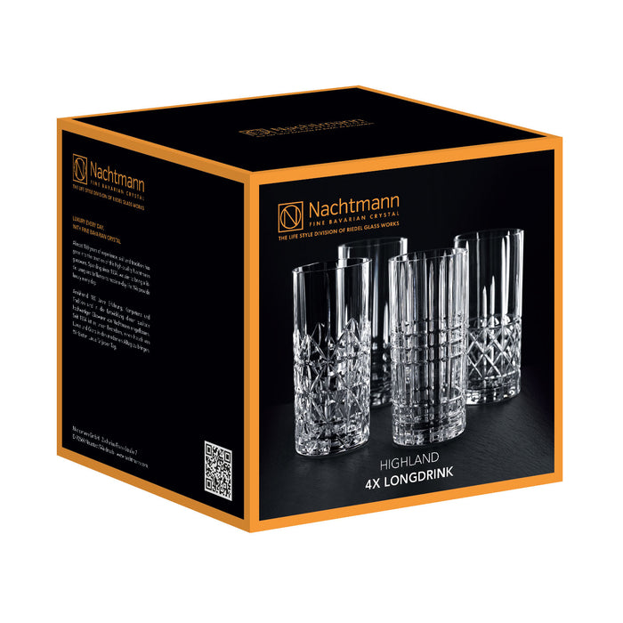 Nachtmann Highland Longdrinkglazen 0,38 L - 4 st.