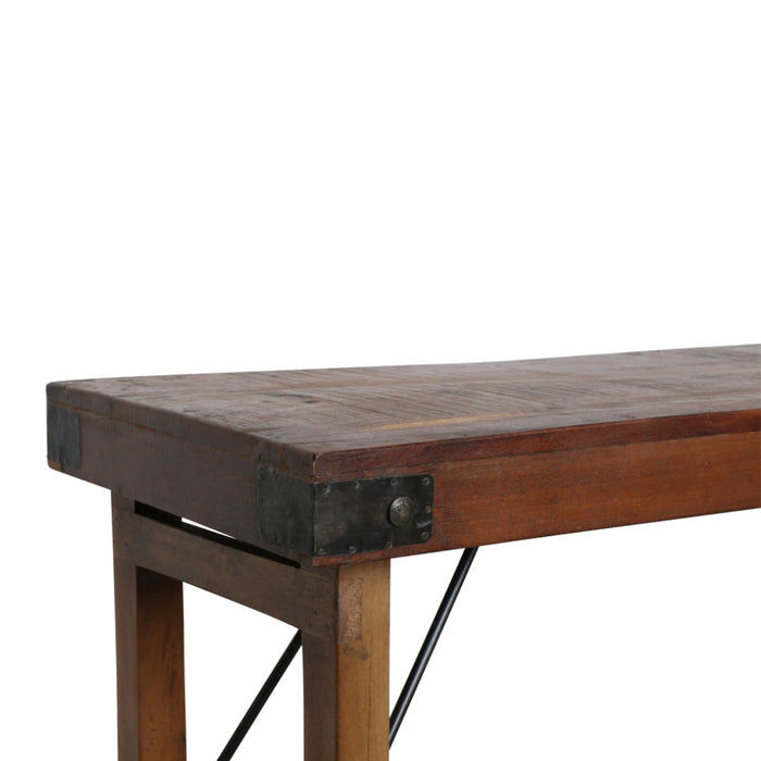 Raw Materials Console Sidetable