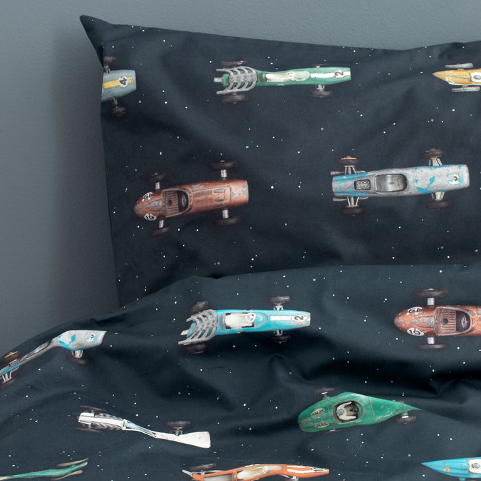 Studio Ditte Raceauto's Dekbedovertrek 140 x 200/220 cm