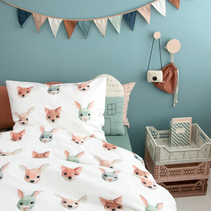 Studio Ditte Bosdieren Dekbedovertrek 140 x 200 cm