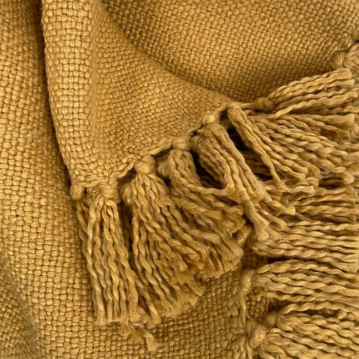 Malagoon Katoenen Plaid - Jasper Yellow