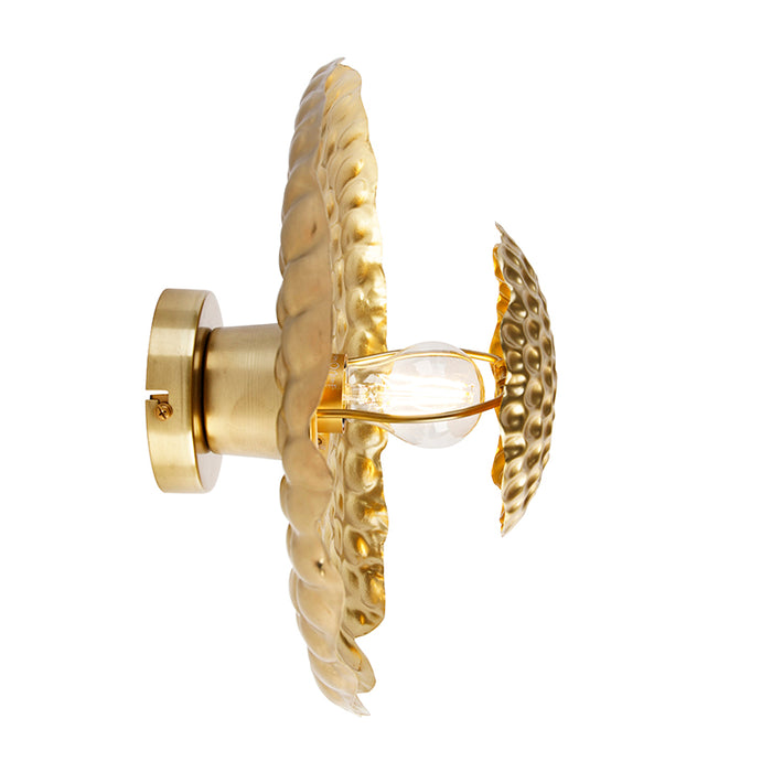 QAZQA Design wandlamp antiek goud - Robert