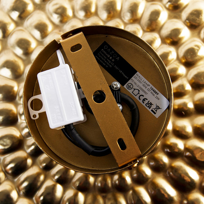 QAZQA Design wandlamp antiek goud - Robert