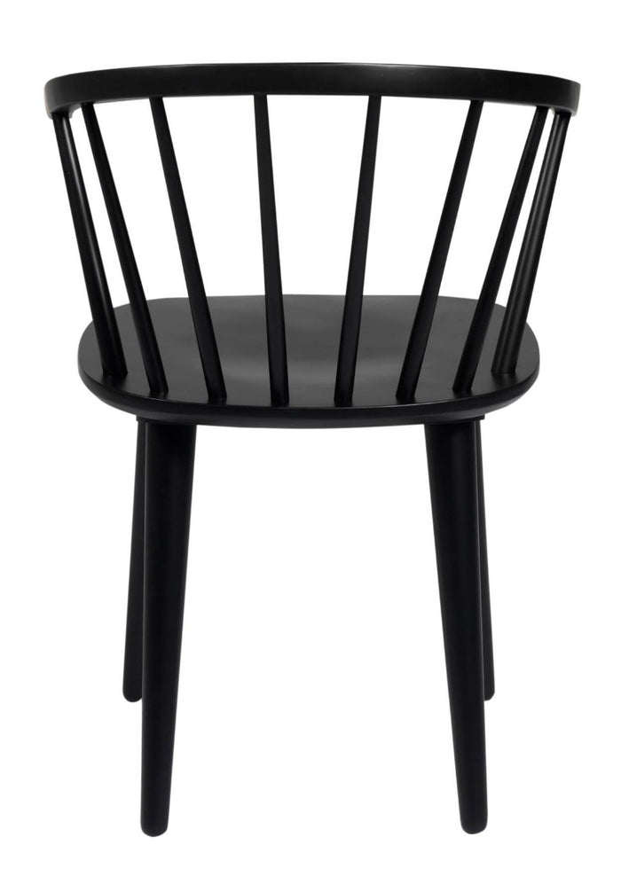 Rowico Carmen Stoel - Set Van 2 - Zwart