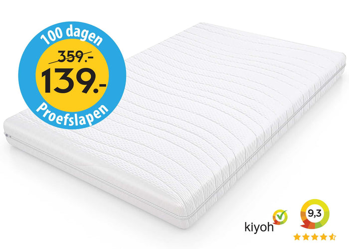 Droommatras - Pocketvering kindermatras Luna 80x200 dikte 20 cm