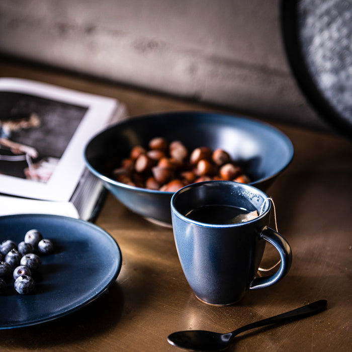 vtwonen Bord Ø 20 cm - Blauw