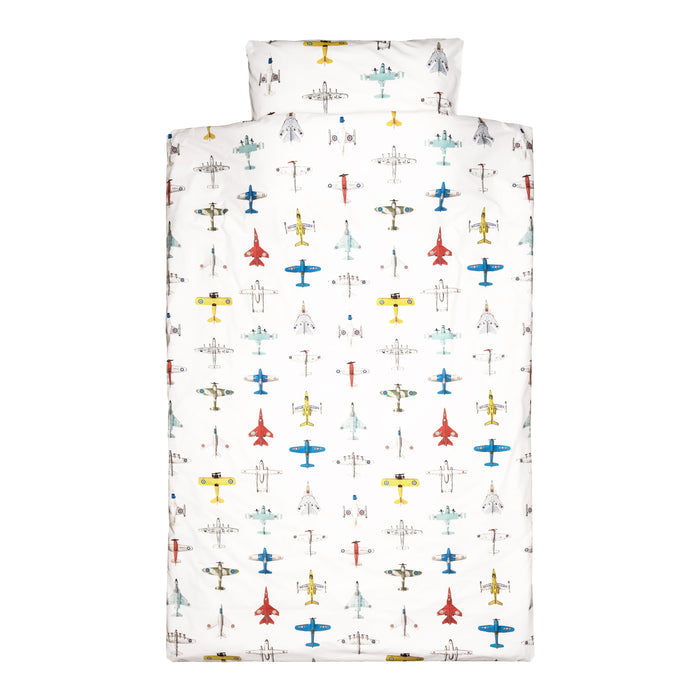 Studio Ditte Vliegtuigen Dekbedovertrek 140 x 220 cm