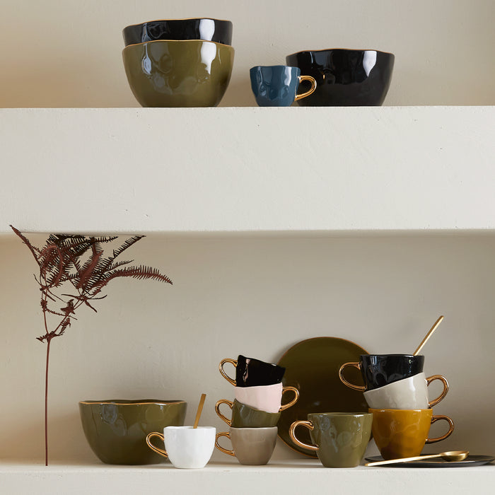 Urban Nature Culture Good Morning Kom Ø 14 cm - Fir Green