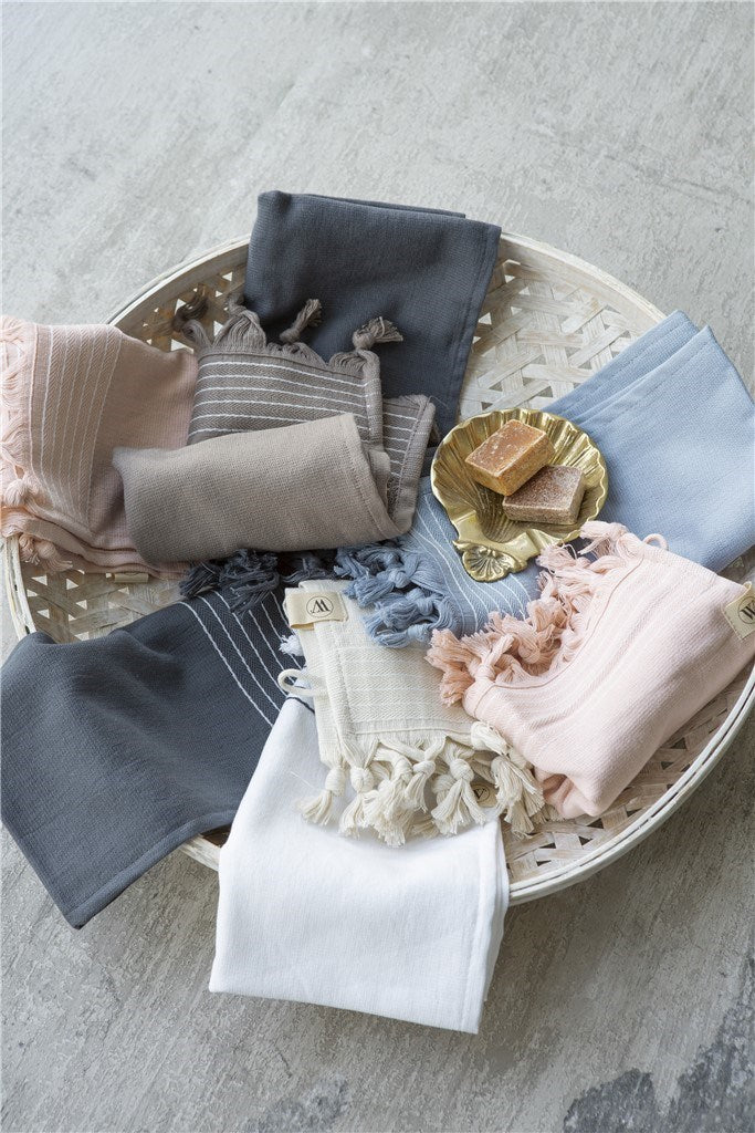 Walra - Gastendoek Soft Cotton Hamam - 2x 30x50 - Roze