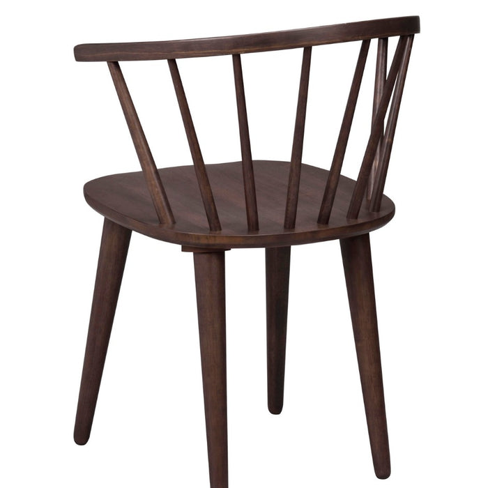 Rowico Carmen Stoel - Set Van 2 - Bruin