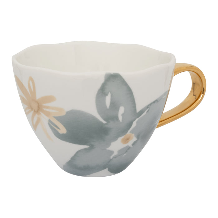 Urban Nature Culture Good Morning Cappuccino / Theekop - Floral - 4 st.