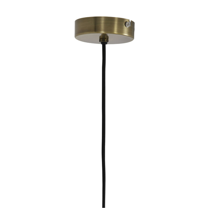 Light & Living Hanglamp Rohut - Geel - Ø17cm
