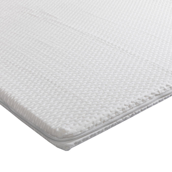 MOOS Silya Traagschuim BioKatoen Tijk Splittopper 180 x 200 cm