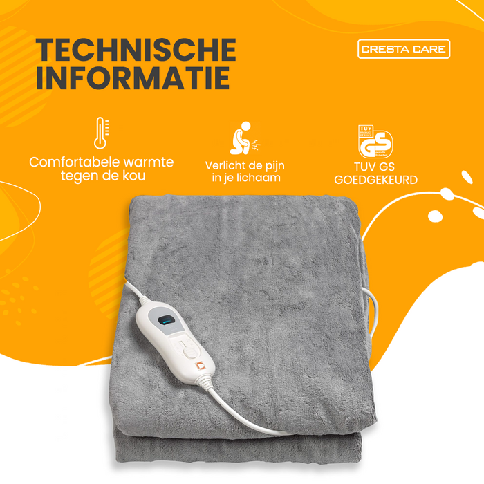 CRESTA KTS200 is een heerlijke knuffel deken van zachte fleece