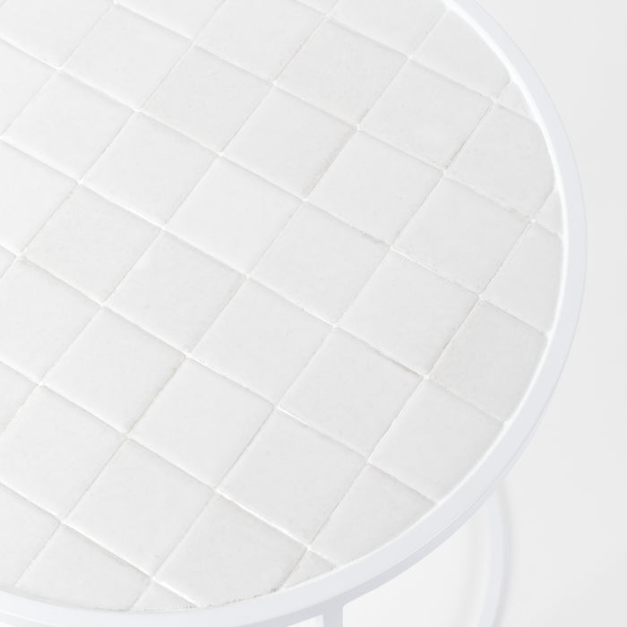 Zuiver Glazed Bijzettafel