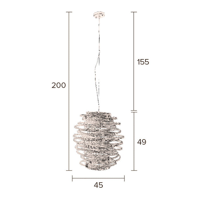 Dutchbone Kubu Hanglamp