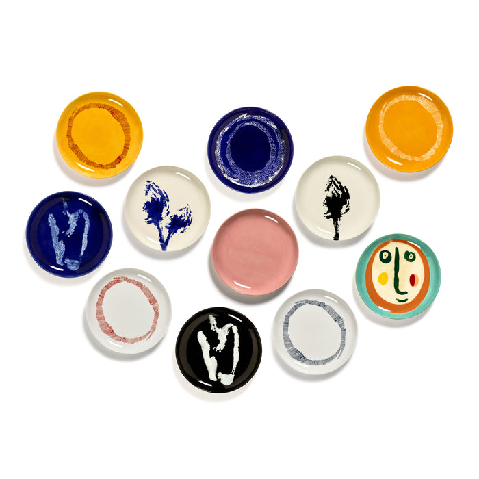 Serax Ottolenghi Feast Bord Ø 19 cm - Blauw Swirl