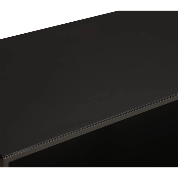 Goossens Sidetable Saar in Poedercoating zwart