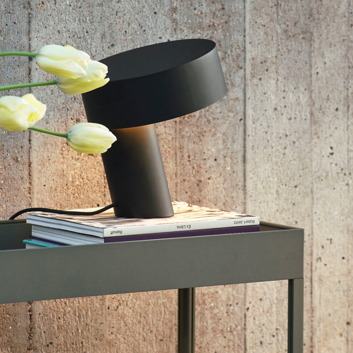 HAY Slant Tafellamp - Soft Black