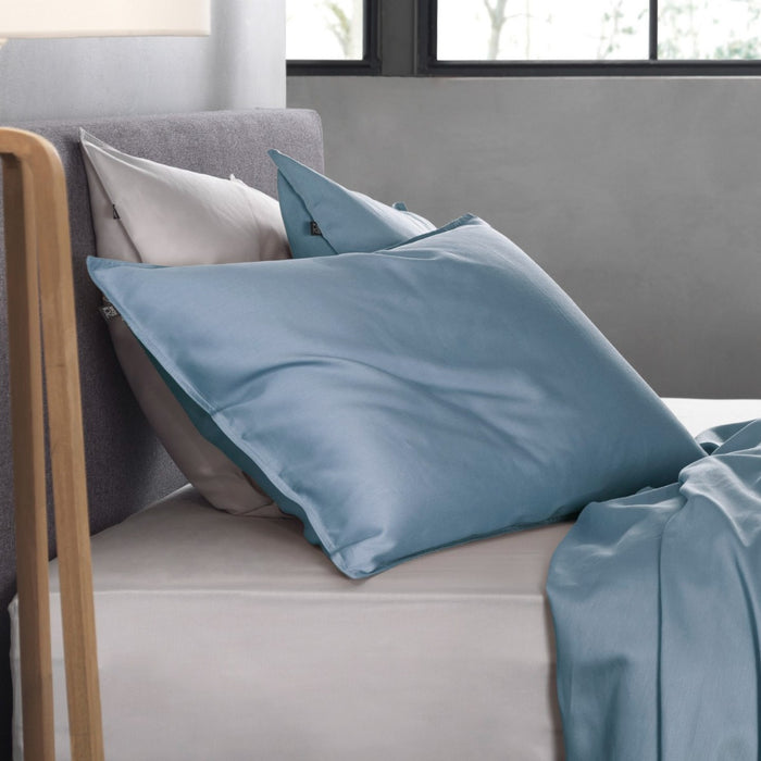 Zo Home Satinado Kussensloop Katoen Satijn - riviera blue 80x80cm