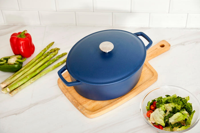 Buccan - Hamersley - Gietijzeren braadpan 29cm - Blauw