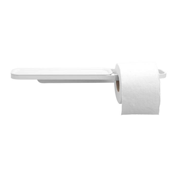 Brabantia MindSet Toiletrolhouder met Plank - Mineral Fresh White