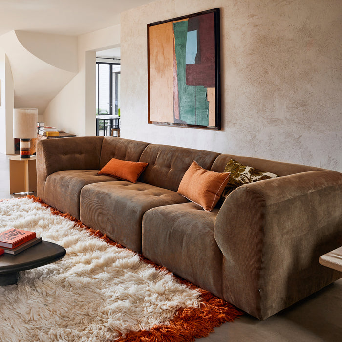 HKliving Natural Blues Schilderij