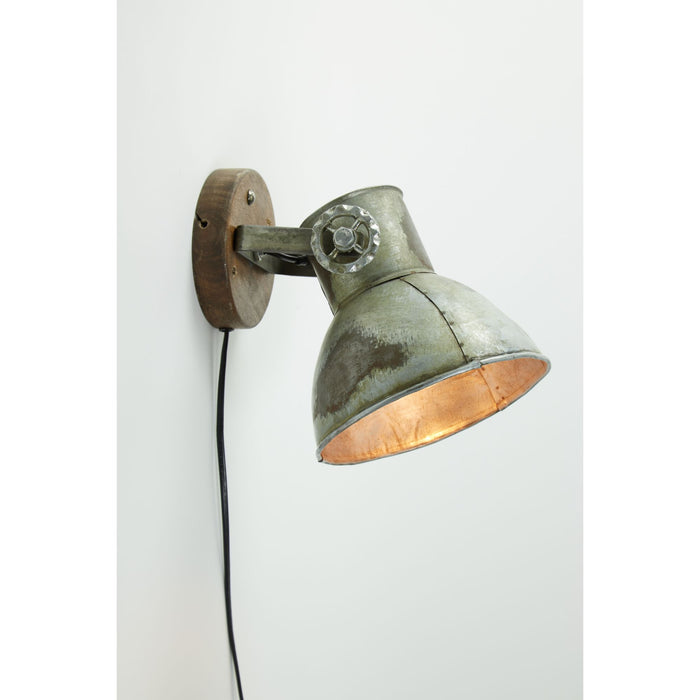 Light & Living Wandlamp Elay - Groen - 20x18x19cm