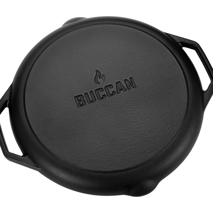 Buccan - Hamersley - Gietijzeren grillplaat - Zwart