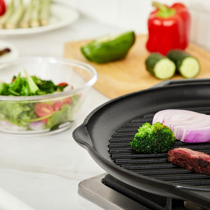 Buccan - Hamersley - Gietijzeren grillplaat - Zwart