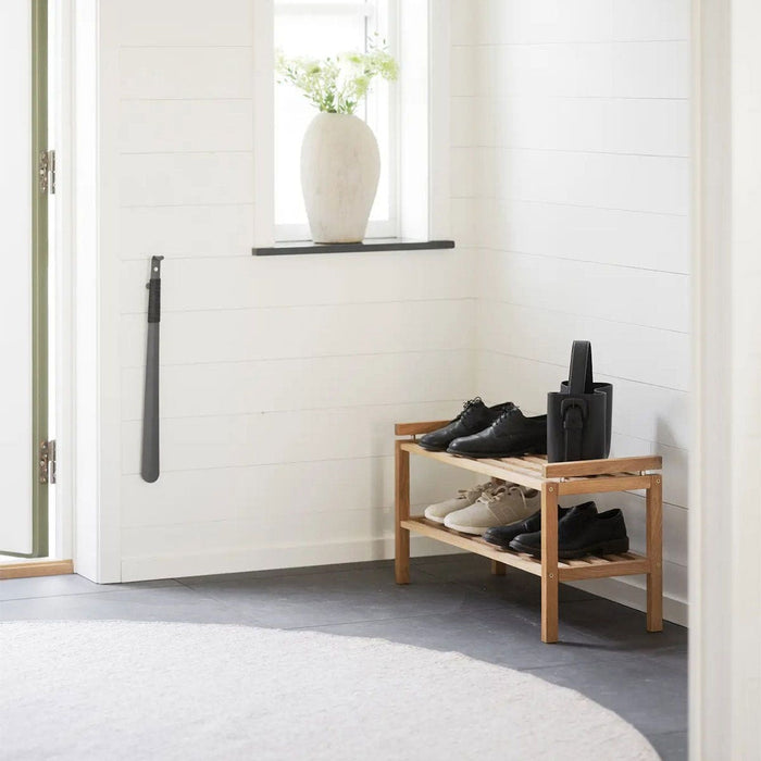 Rowico Home Confetti Houten Schoenenrek - B 80 cm - Naturel