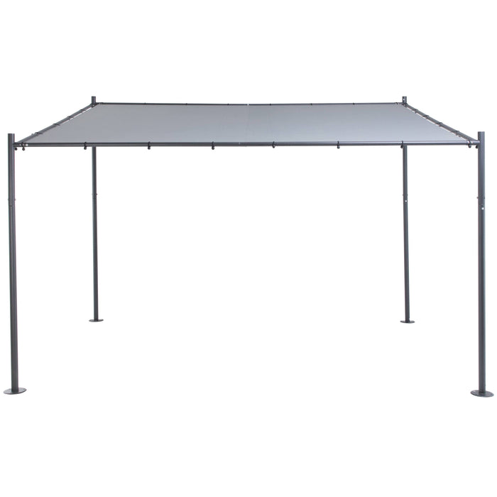 SORARA® Milano Overkapping | Paviljoen 285 x 400 cm Grijs