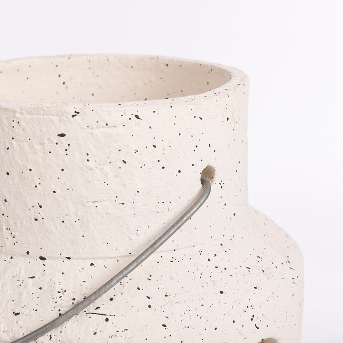 Mica Decorations Pietra Lantaarn - H25 x Ø19 cm - Beige