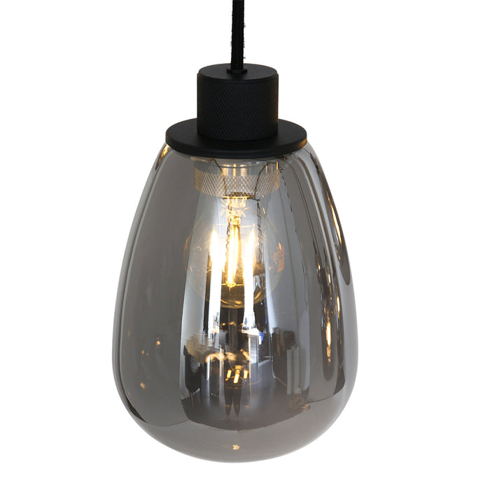 Steinhauer Hanglamp modern - Metaal - Zwart