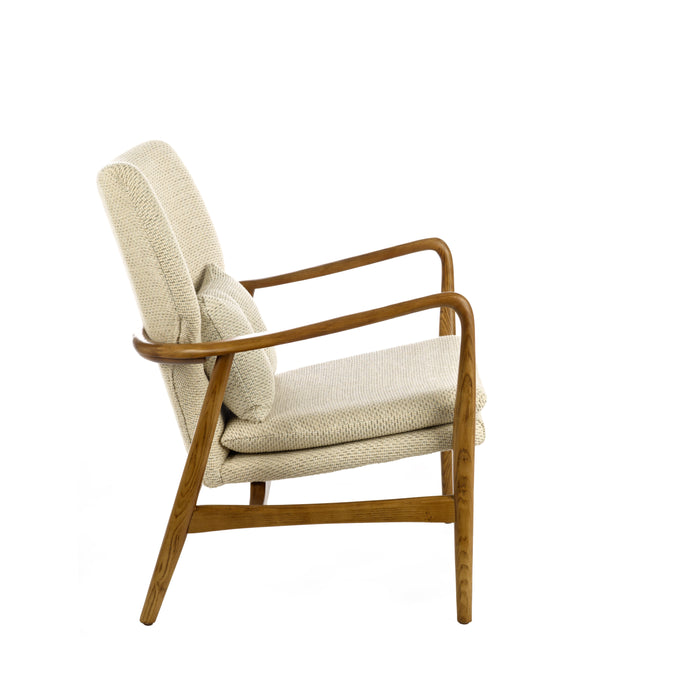 POLSPOTTEN Peggy Loungestoel - Ecru