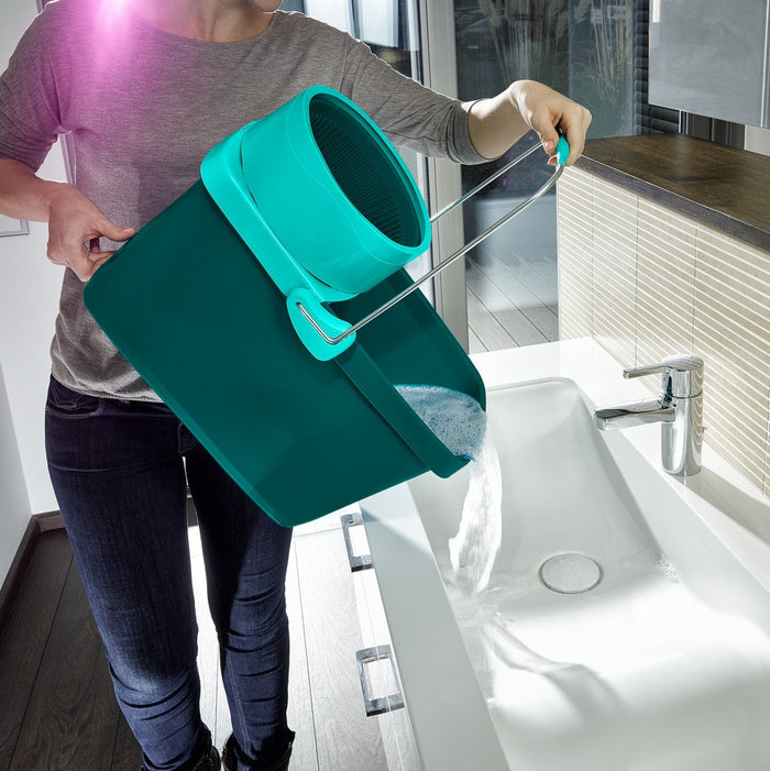 Leifheit Clean Twist System XL Vloerwisser Set met Wieltjes