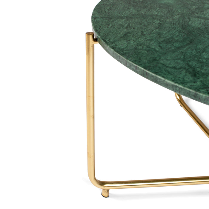 by fonQ basic Chique Salontafel Ø 70 cm - Groen