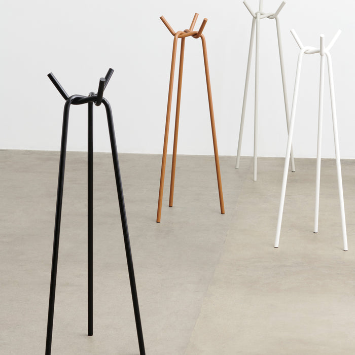 HAY Knit Staande Kapstok 3 Haken - Black