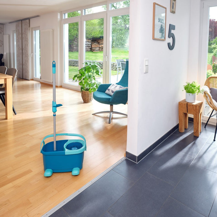 Leifheit Clean Twist Disc Mop Vloerwisser Set Met Wieltjes