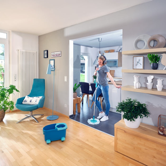 Leifheit Clean Twist Disc Mop Vloerwisser Set Met Wieltjes