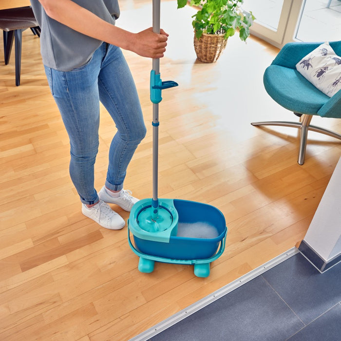 Leifheit Clean Twist Disc Mop Vloerwisser Set Met Wieltjes