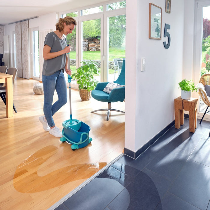 Leifheit Clean Twist Disc Mop Vloerwisser Set Met Wieltjes