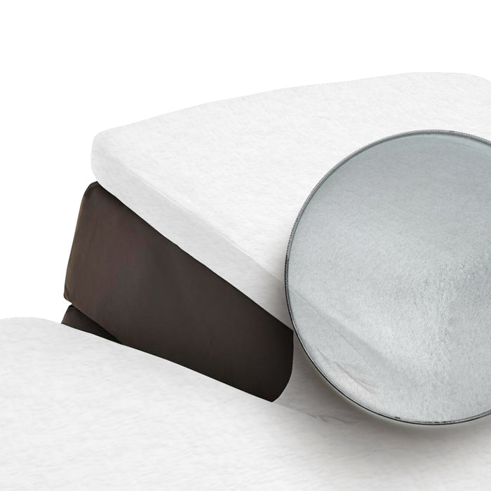 Elegance Splittopper Molton Hoeslaken Stretch Singel Split