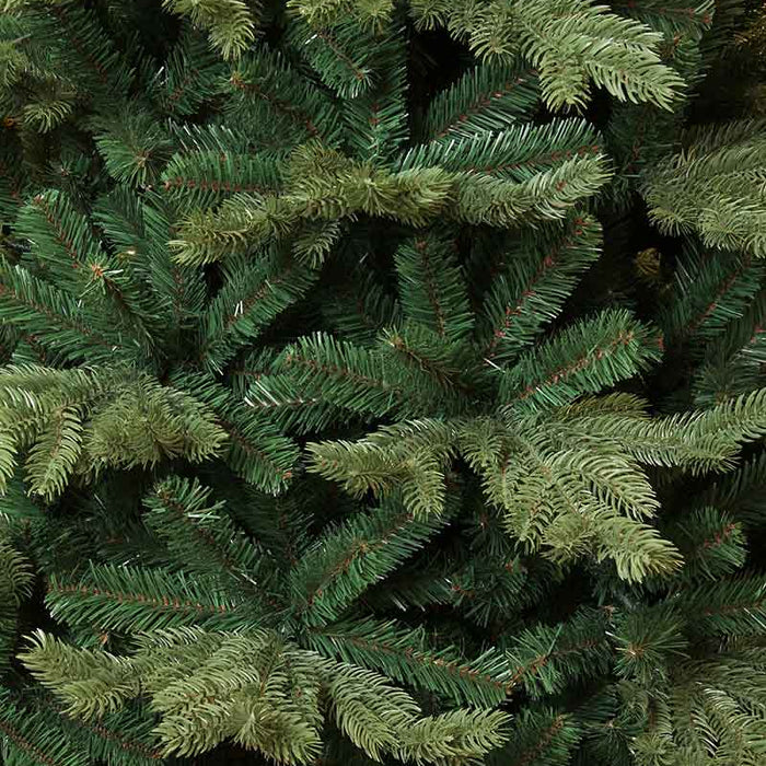 Triumph Tree Kunstkerstboom Sherwood - 150x150x260 cm - LED lampjes - Groen