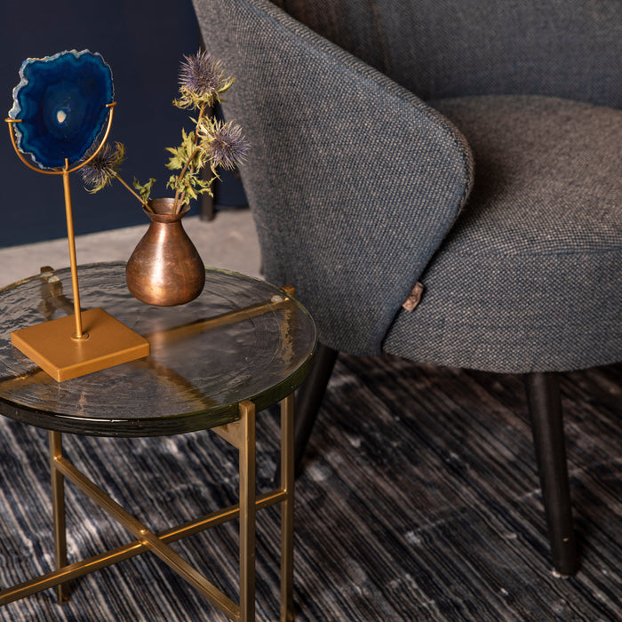 Dutchbone Vidrio Bijzettafel - Brass