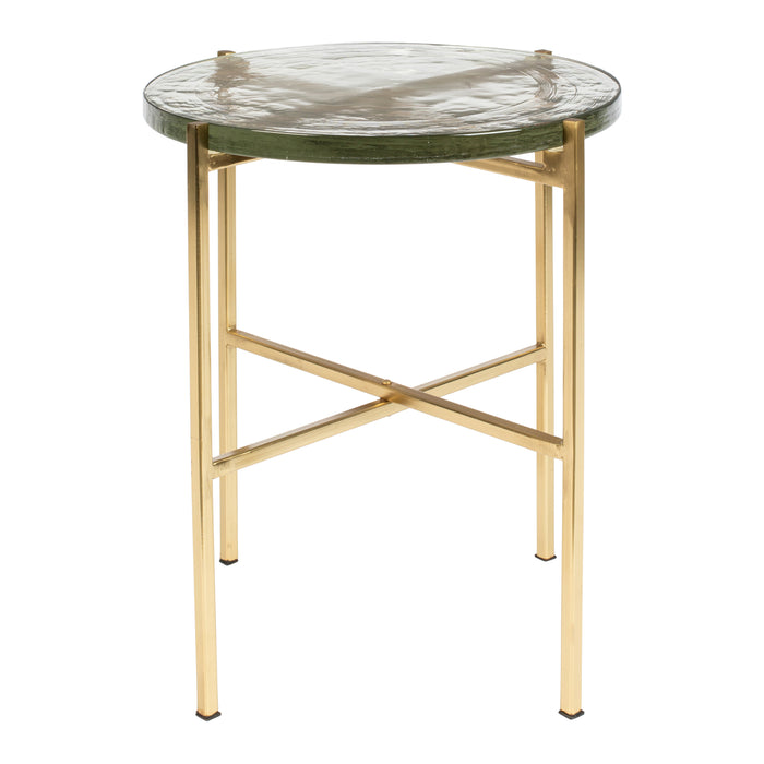 Dutchbone Vidrio Bijzettafel - Brass