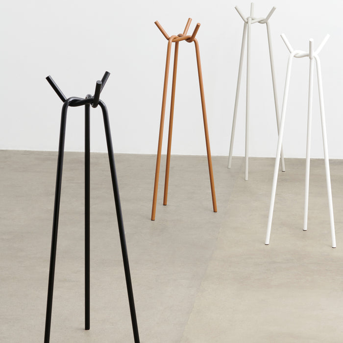 HAY Knit Staande Kapstok 3 Haken - White