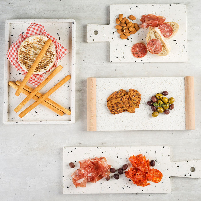 Cosy & Trendy Terrazzo Serveerplank 27 x 17 cm