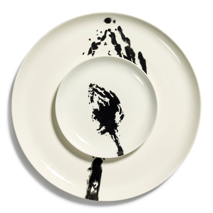 Serax Ottolenghi Feast Bord Ø 19 cm - Artisjok Zwart