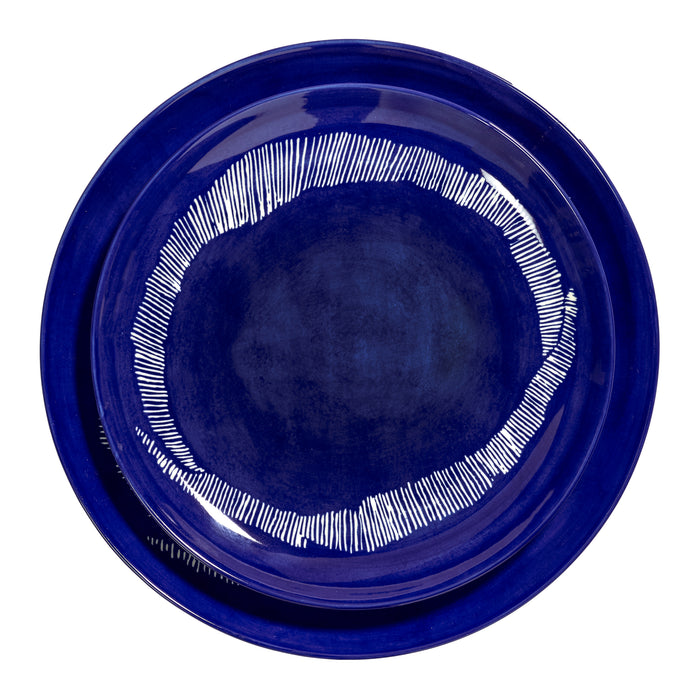 Serax Ottolenghi Feast Bord Ø 22,5 cm - Lapis Lazuli Swirl